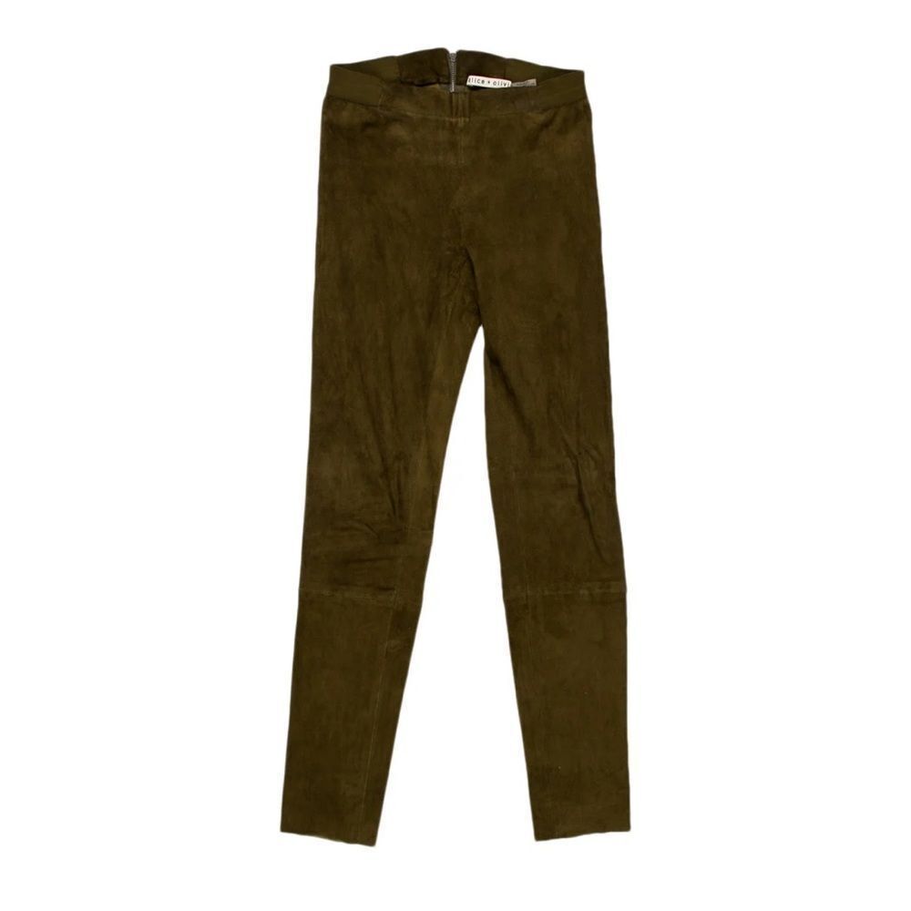 Alice and Olivia Suede leggings